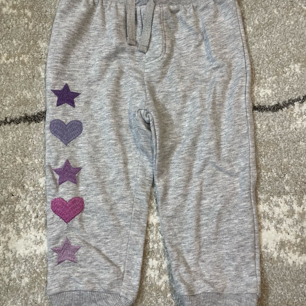Splendid Light‎ Gray Embroidered Sweats